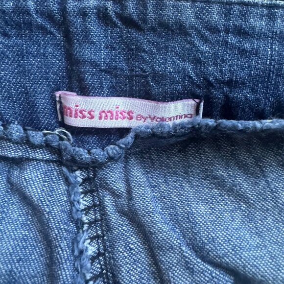 Y2K miss miss By Valentina Blue Wide Leg Jeans Size: M (10) - Picture 3 of 8